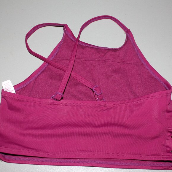 Purple 2 Pcs Justice Bikini Swimsuit Size 10 - Picture 6 of 10